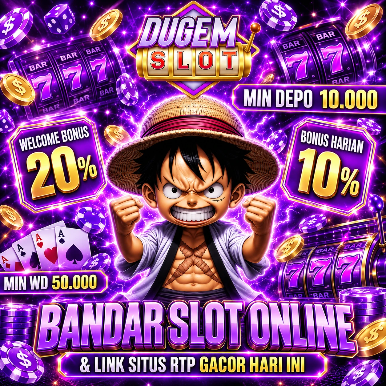 Slot dp DUGEMSLOT Front Black 